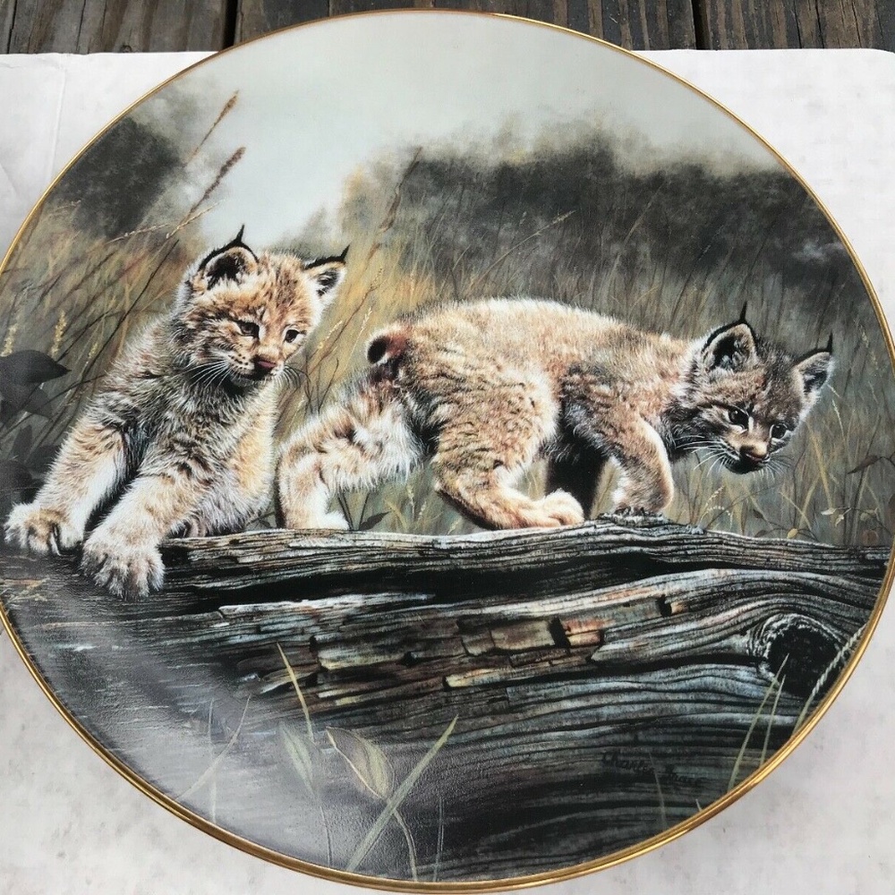 W.S. George Double Trouble Collector's Plate